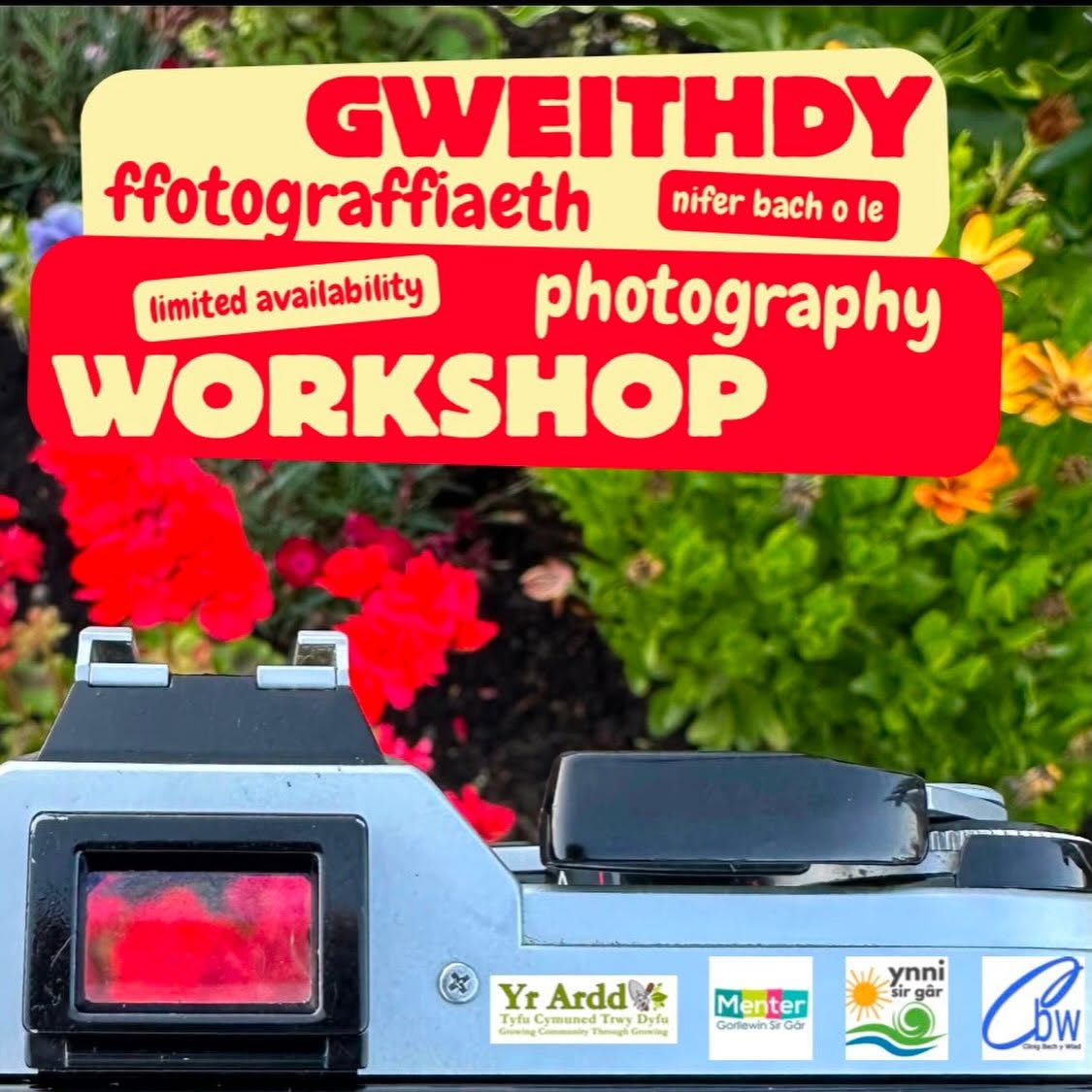 POSTER for photography workshop